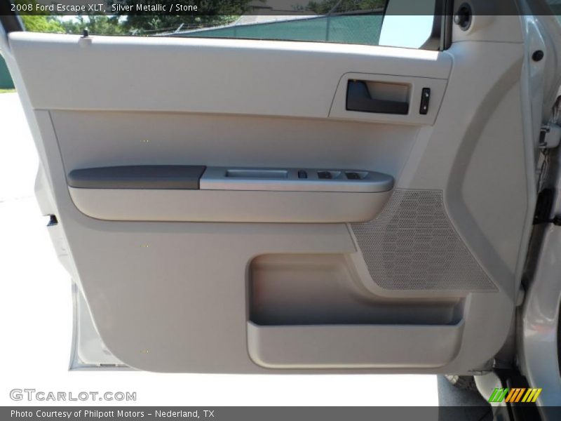 Silver Metallic / Stone 2008 Ford Escape XLT