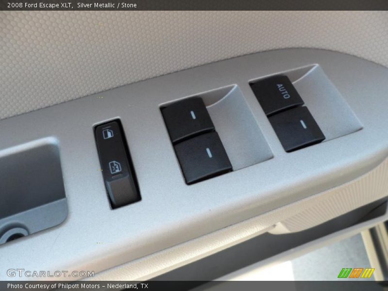 Silver Metallic / Stone 2008 Ford Escape XLT