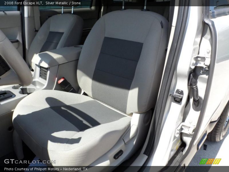 Silver Metallic / Stone 2008 Ford Escape XLT