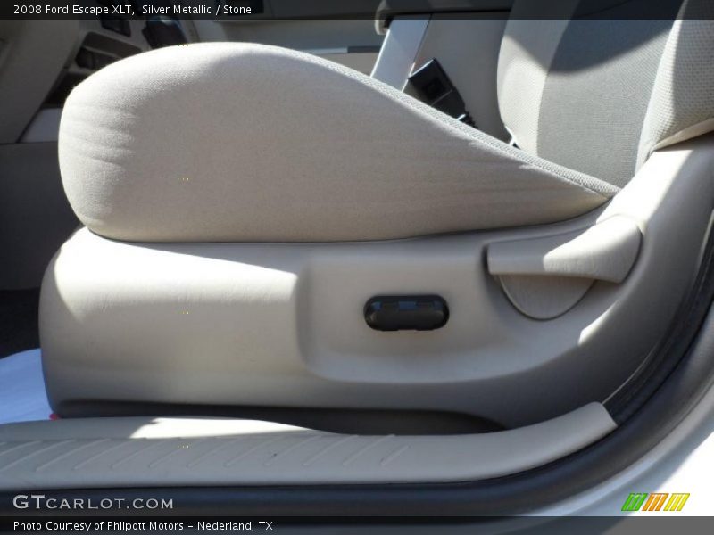 Silver Metallic / Stone 2008 Ford Escape XLT