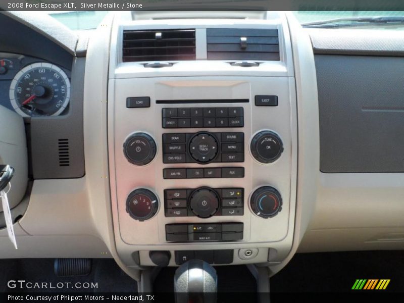 Silver Metallic / Stone 2008 Ford Escape XLT