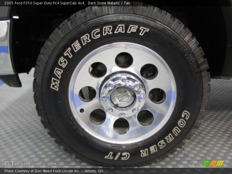 Dark Stone Metallic / Tan 2005 Ford F350 Super Duty FX4 SuperCab 4x4