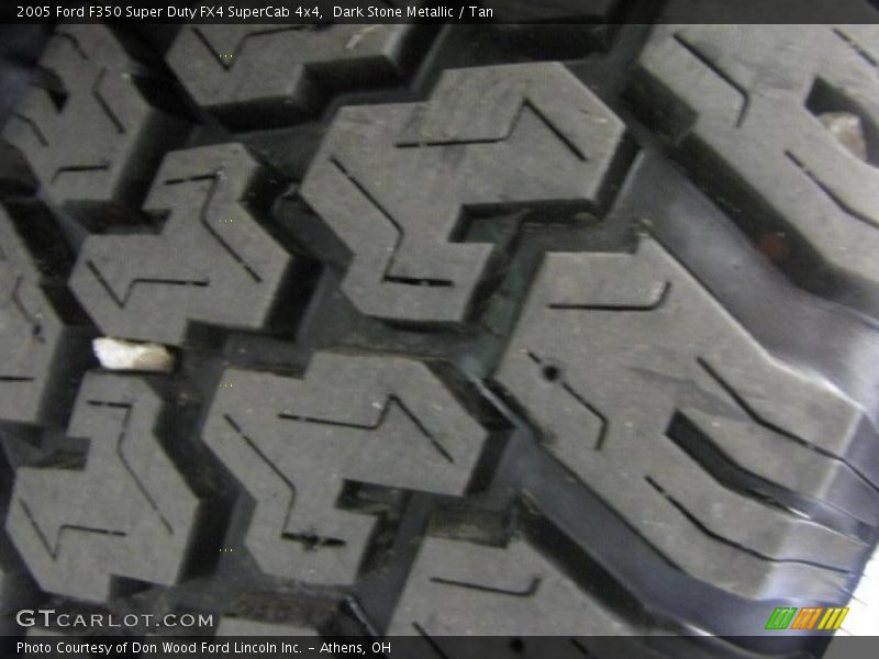Dark Stone Metallic / Tan 2005 Ford F350 Super Duty FX4 SuperCab 4x4