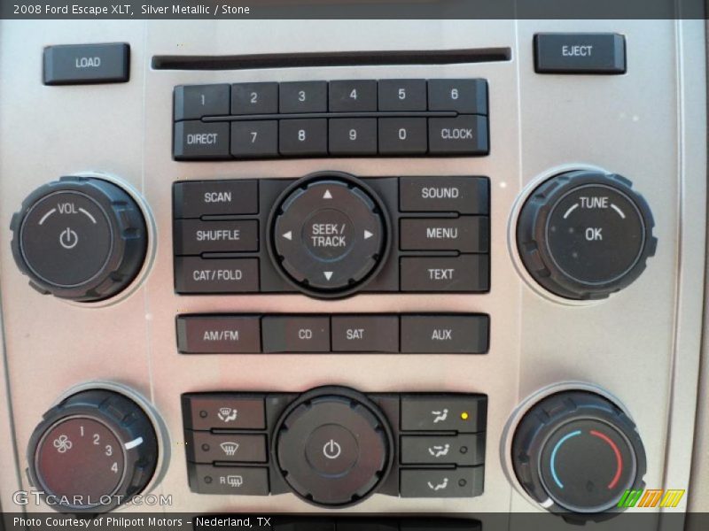 Silver Metallic / Stone 2008 Ford Escape XLT