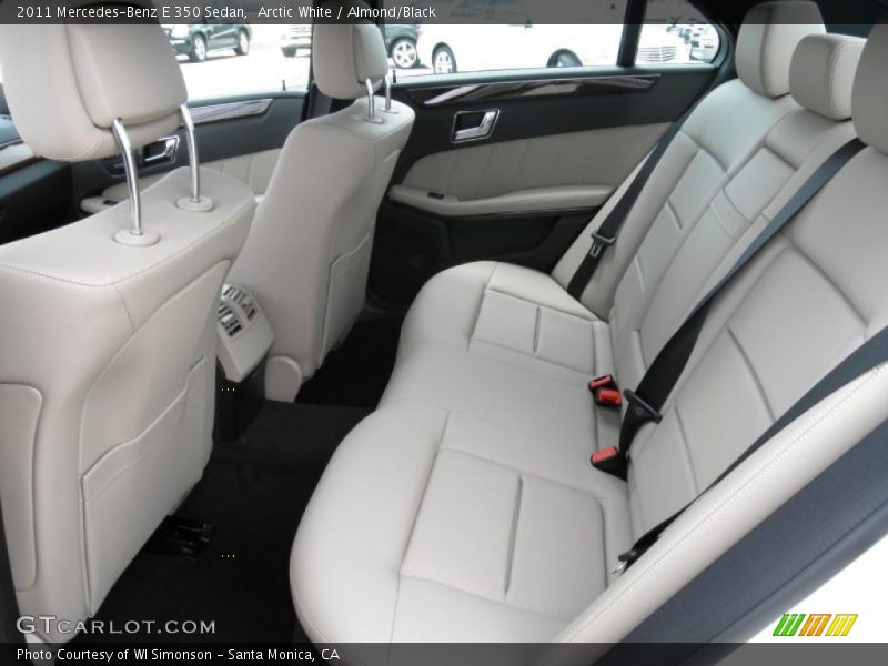Arctic White / Almond/Black 2011 Mercedes-Benz E 350 Sedan
