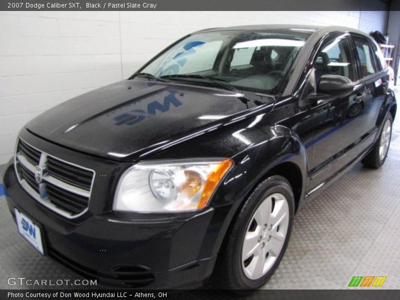 Black / Pastel Slate Gray 2007 Dodge Caliber SXT