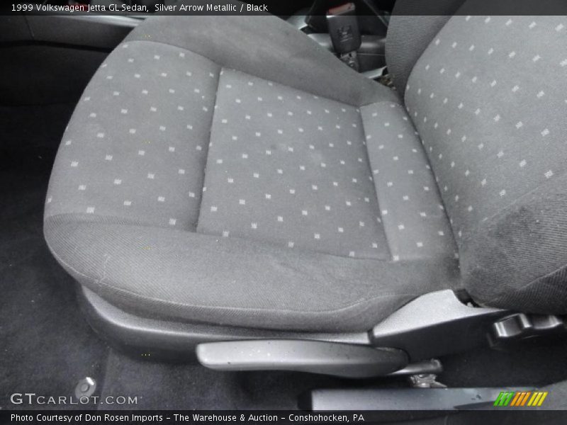 Silver Arrow Metallic / Black 1999 Volkswagen Jetta GL Sedan