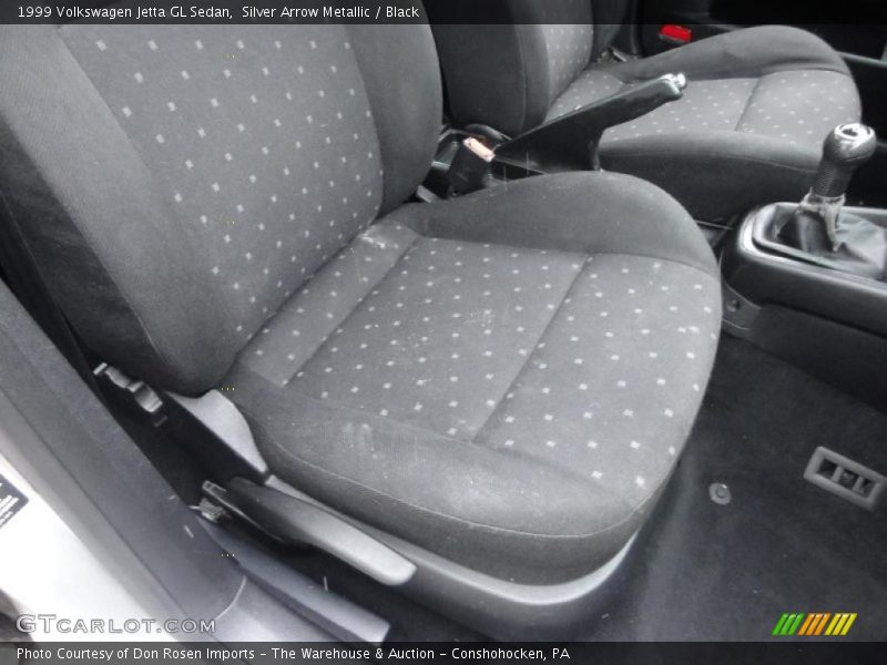 Silver Arrow Metallic / Black 1999 Volkswagen Jetta GL Sedan