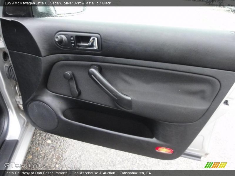 Silver Arrow Metallic / Black 1999 Volkswagen Jetta GL Sedan