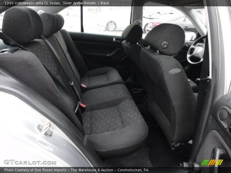 Silver Arrow Metallic / Black 1999 Volkswagen Jetta GL Sedan