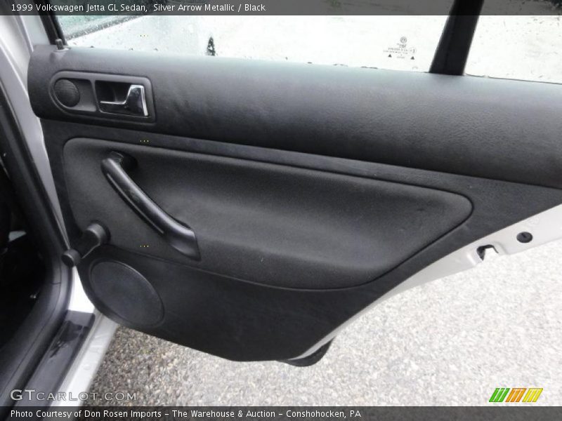 Silver Arrow Metallic / Black 1999 Volkswagen Jetta GL Sedan