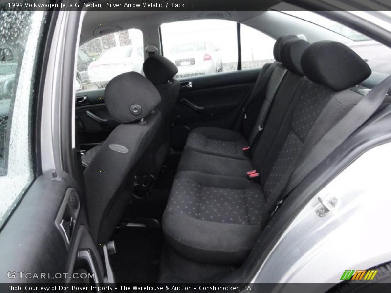 Silver Arrow Metallic / Black 1999 Volkswagen Jetta GL Sedan