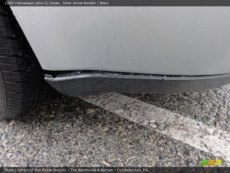 Silver Arrow Metallic / Black 1999 Volkswagen Jetta GL Sedan