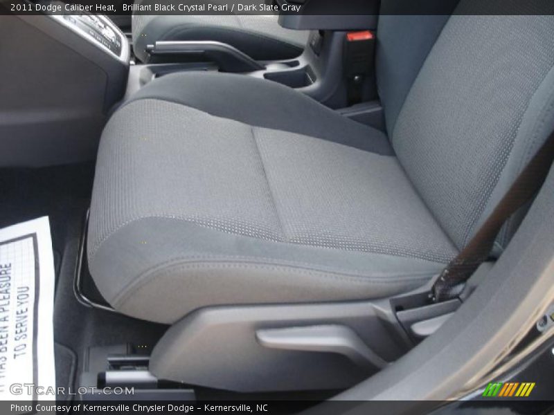 Brilliant Black Crystal Pearl / Dark Slate Gray 2011 Dodge Caliber Heat