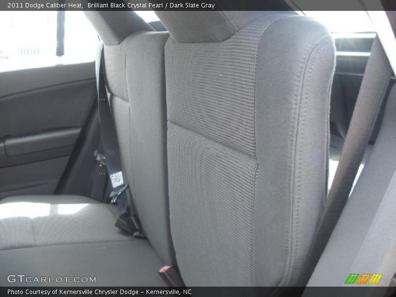 Brilliant Black Crystal Pearl / Dark Slate Gray 2011 Dodge Caliber Heat
