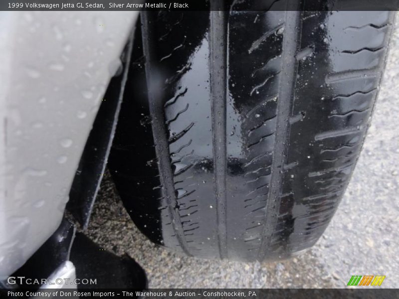 Silver Arrow Metallic / Black 1999 Volkswagen Jetta GL Sedan