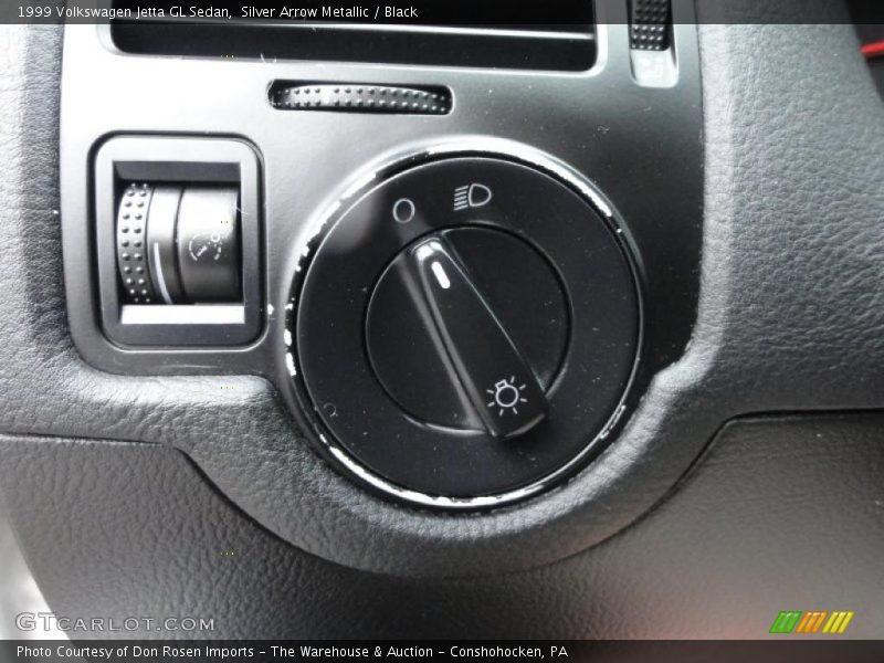 Silver Arrow Metallic / Black 1999 Volkswagen Jetta GL Sedan
