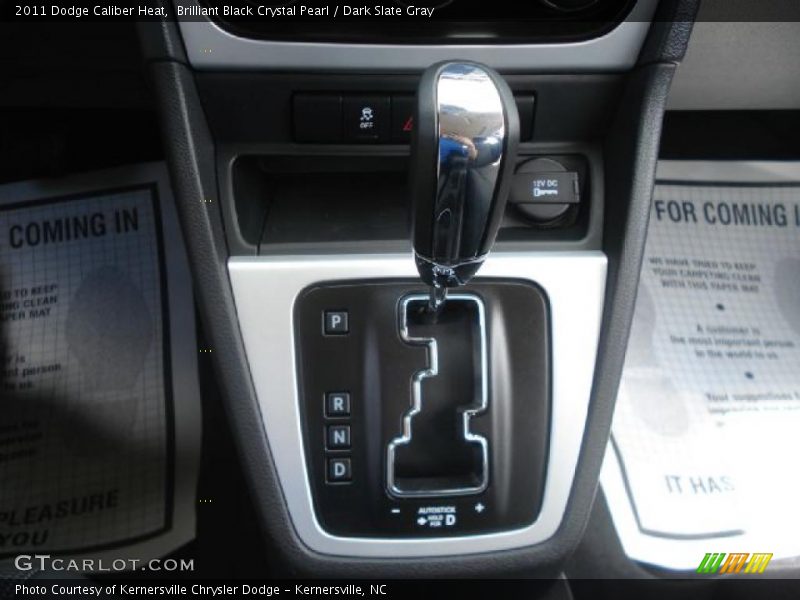 Brilliant Black Crystal Pearl / Dark Slate Gray 2011 Dodge Caliber Heat