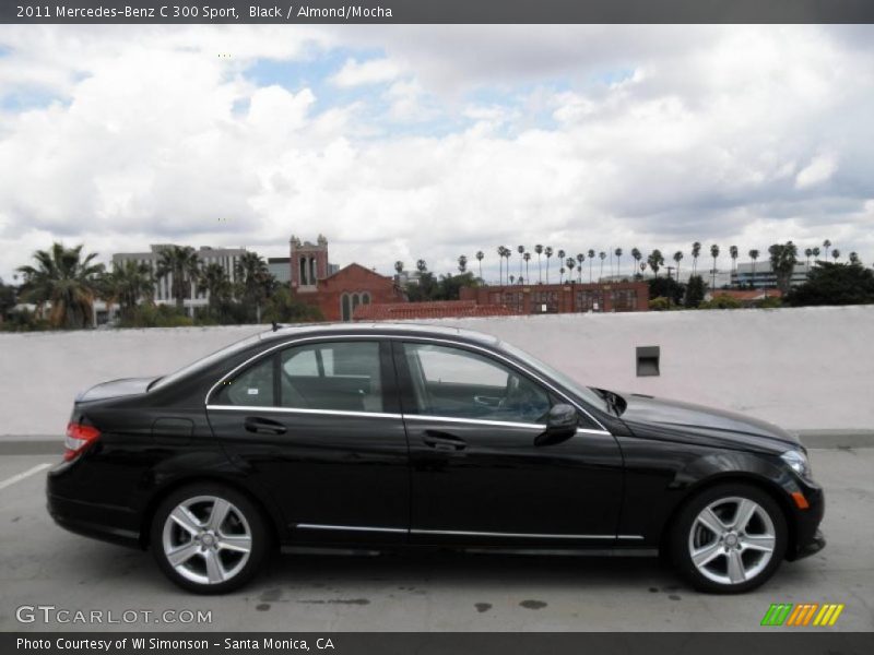 Black / Almond/Mocha 2011 Mercedes-Benz C 300 Sport