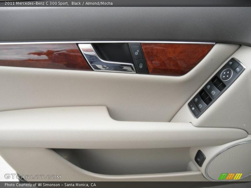 Black / Almond/Mocha 2011 Mercedes-Benz C 300 Sport