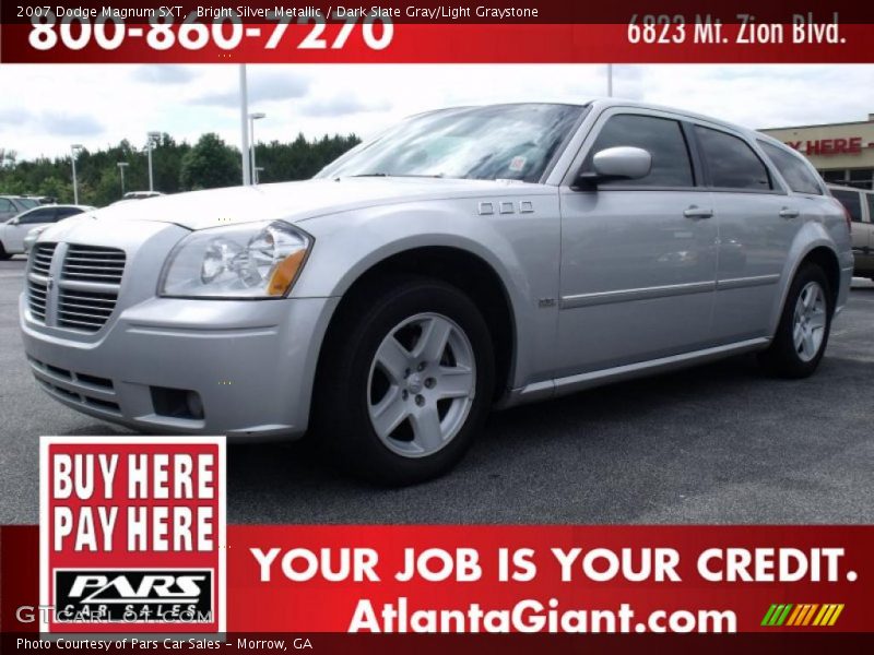 Bright Silver Metallic / Dark Slate Gray/Light Graystone 2007 Dodge Magnum SXT