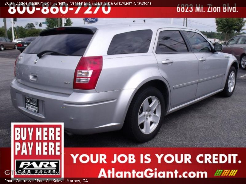 Bright Silver Metallic / Dark Slate Gray/Light Graystone 2007 Dodge Magnum SXT