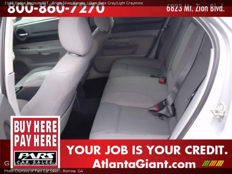 Bright Silver Metallic / Dark Slate Gray/Light Graystone 2007 Dodge Magnum SXT