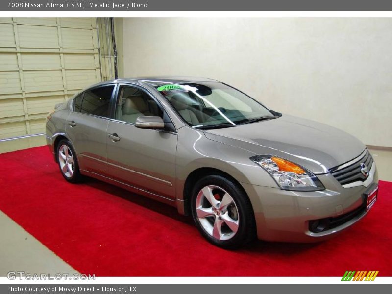 Metallic Jade / Blond 2008 Nissan Altima 3.5 SE