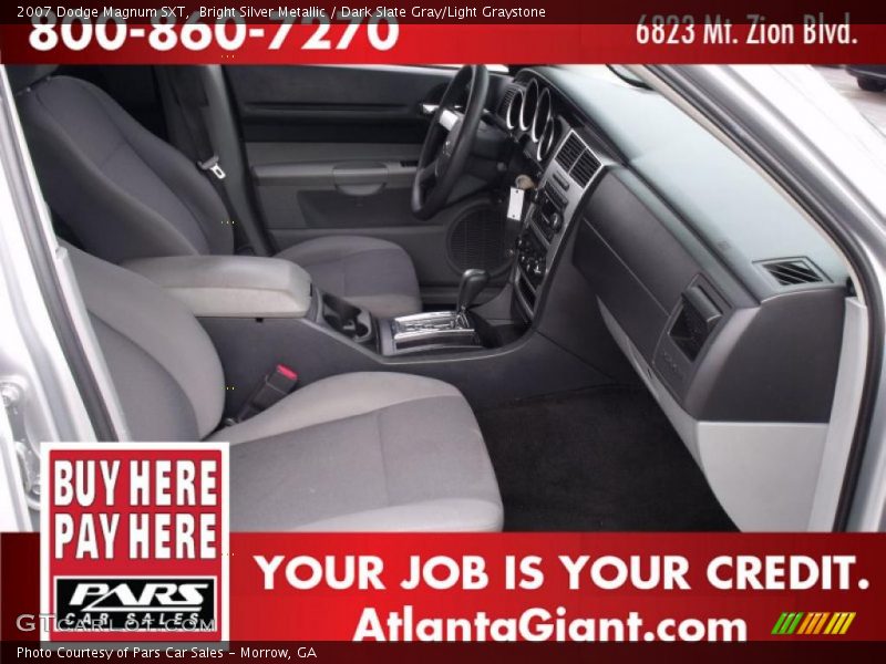 Bright Silver Metallic / Dark Slate Gray/Light Graystone 2007 Dodge Magnum SXT