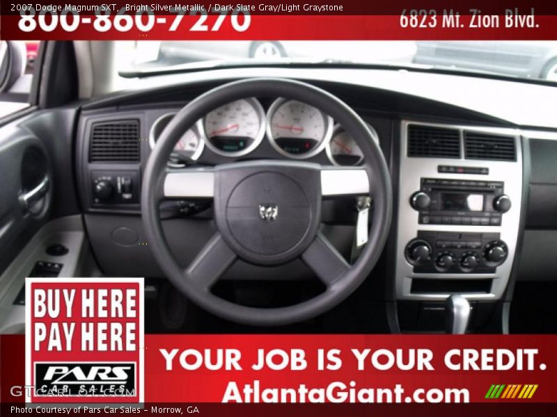 Bright Silver Metallic / Dark Slate Gray/Light Graystone 2007 Dodge Magnum SXT