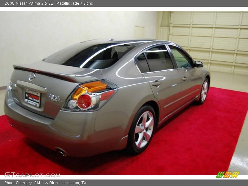 Metallic Jade / Blond 2008 Nissan Altima 3.5 SE