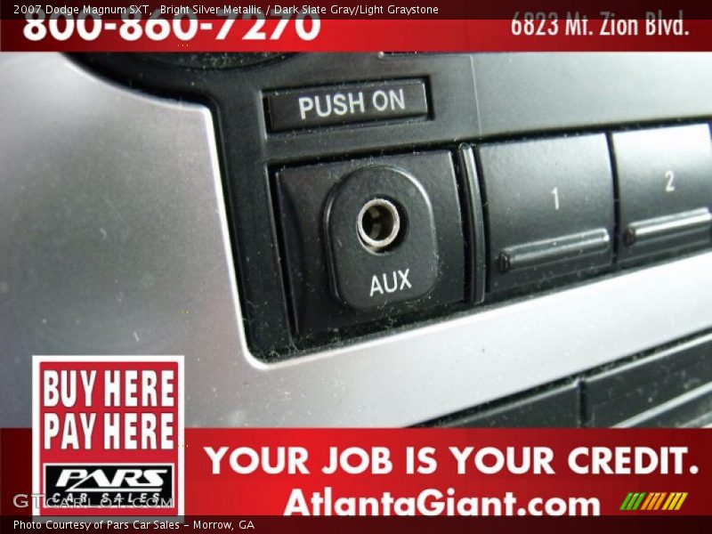 Bright Silver Metallic / Dark Slate Gray/Light Graystone 2007 Dodge Magnum SXT