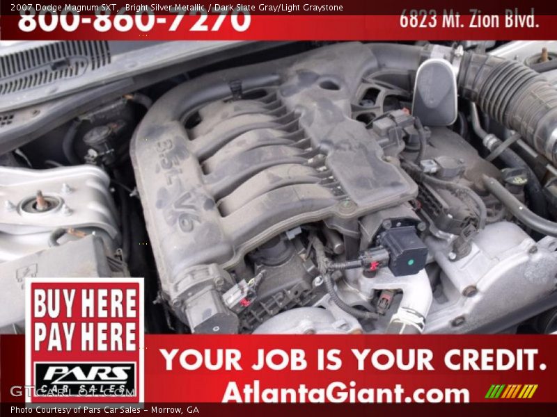 Bright Silver Metallic / Dark Slate Gray/Light Graystone 2007 Dodge Magnum SXT