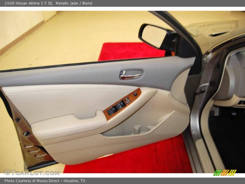 Metallic Jade / Blond 2008 Nissan Altima 3.5 SE