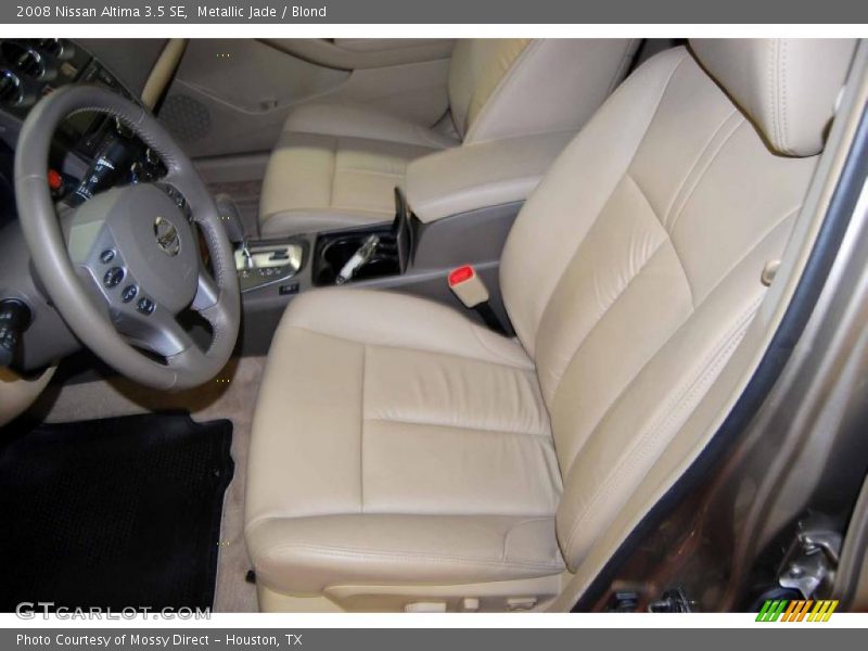 Metallic Jade / Blond 2008 Nissan Altima 3.5 SE