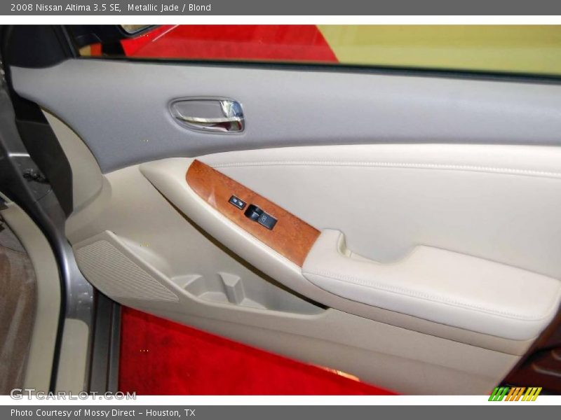 Metallic Jade / Blond 2008 Nissan Altima 3.5 SE