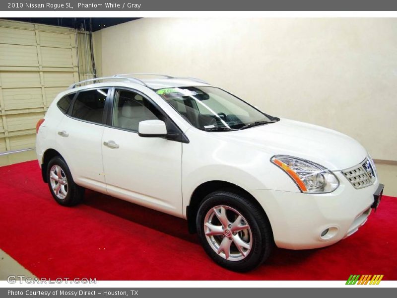 Phantom White / Gray 2010 Nissan Rogue SL