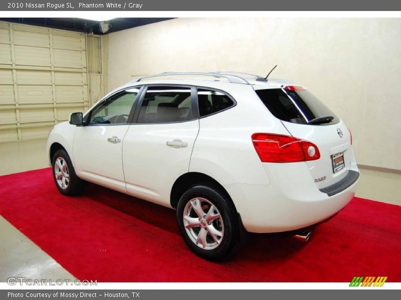 Phantom White / Gray 2010 Nissan Rogue SL