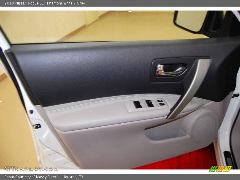 Phantom White / Gray 2010 Nissan Rogue SL