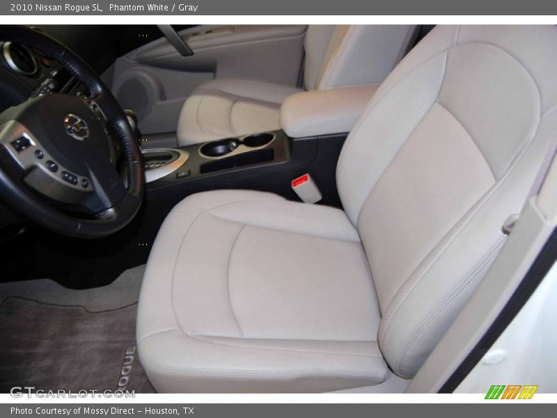 Phantom White / Gray 2010 Nissan Rogue SL