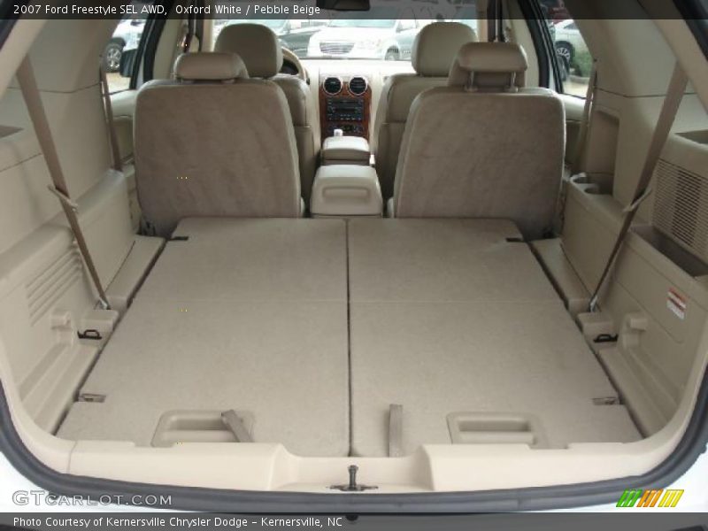 Oxford White / Pebble Beige 2007 Ford Freestyle SEL AWD