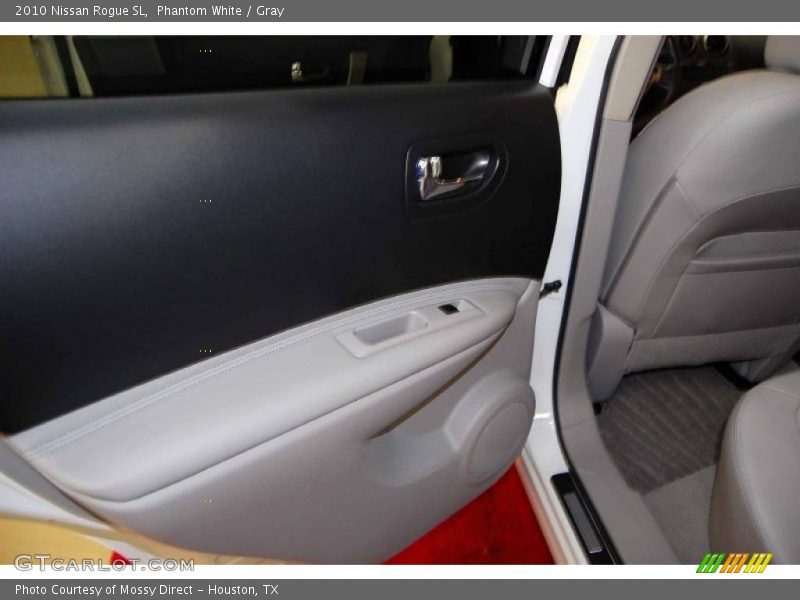 Phantom White / Gray 2010 Nissan Rogue SL