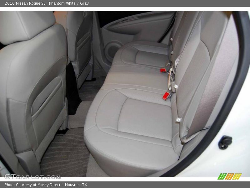 Phantom White / Gray 2010 Nissan Rogue SL