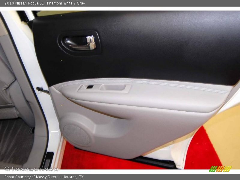 Phantom White / Gray 2010 Nissan Rogue SL