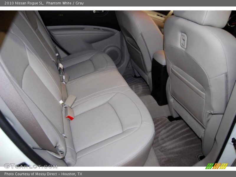 Phantom White / Gray 2010 Nissan Rogue SL