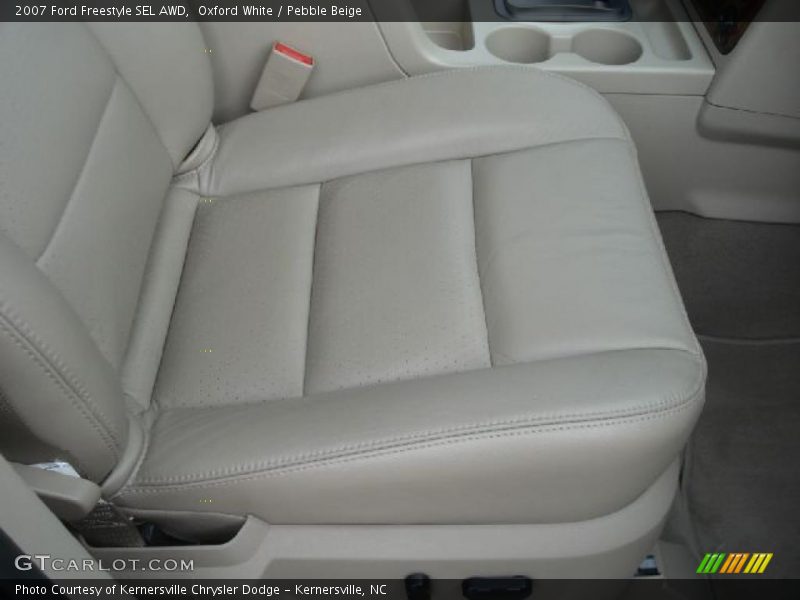 Oxford White / Pebble Beige 2007 Ford Freestyle SEL AWD