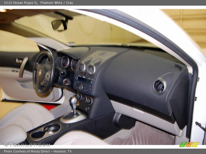 Phantom White / Gray 2010 Nissan Rogue SL
