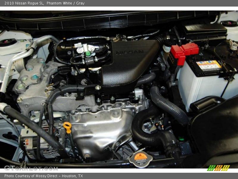 Phantom White / Gray 2010 Nissan Rogue SL