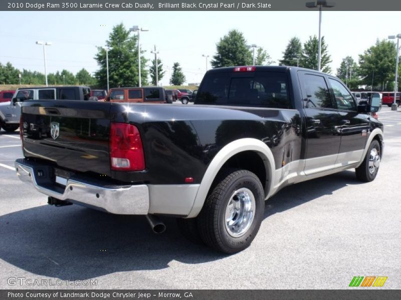  2010 Ram 3500 Laramie Crew Cab Dually Brilliant Black Crystal Pearl