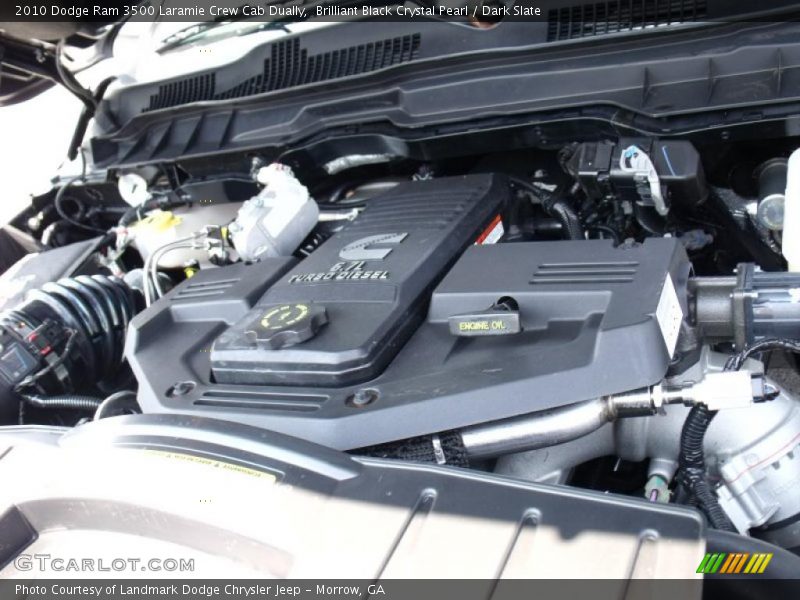  2010 Ram 3500 Laramie Crew Cab Dually Engine - 6.7 Liter OHV 24-Valve Cummins Turbo-Diesel Inline 6 Cylinder